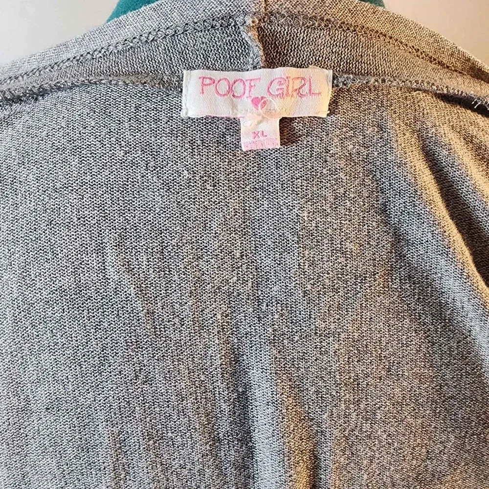Poof Girl sweater great